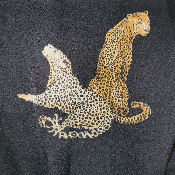 Leopard Print Romper. NWT. Size L. - Picture 9 of 14